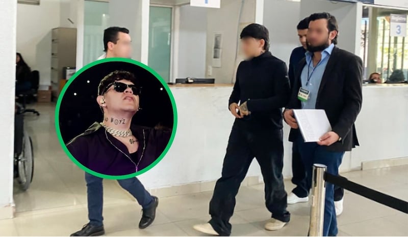 Video: Aparece Junior H en la Fiscalía; esto fue lo que ocurrió; “El Azul” lo metió en líos