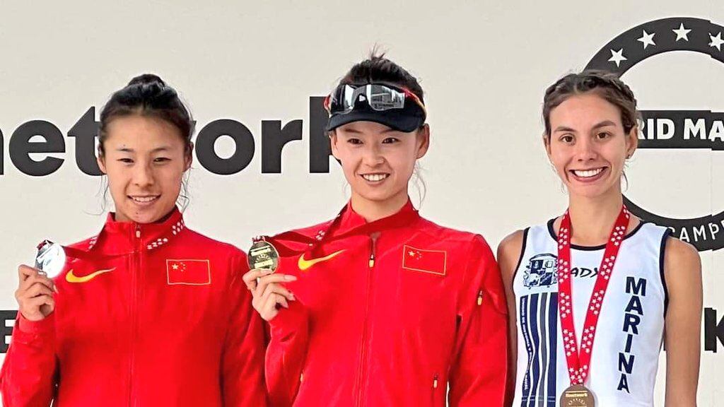 Tercer lugar en atletismo