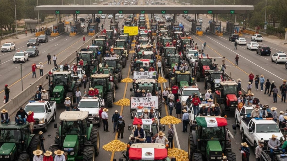 Lunes 27 de octubre: Paro nacional agricultores; cerrarán carreteras del país y avenidas en CDMX