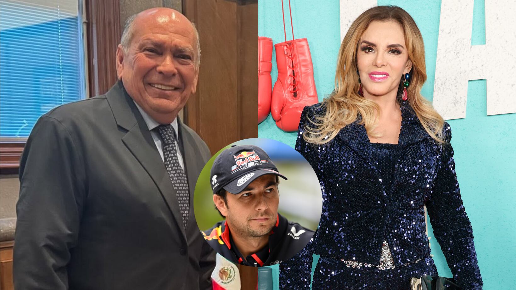 Padre de Checo es relacionado con Lucía Méndez.