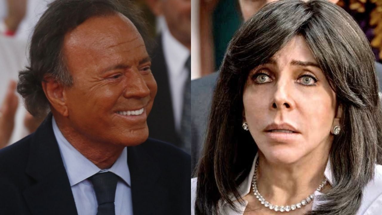 Julio Iglesias y Verónica Castro