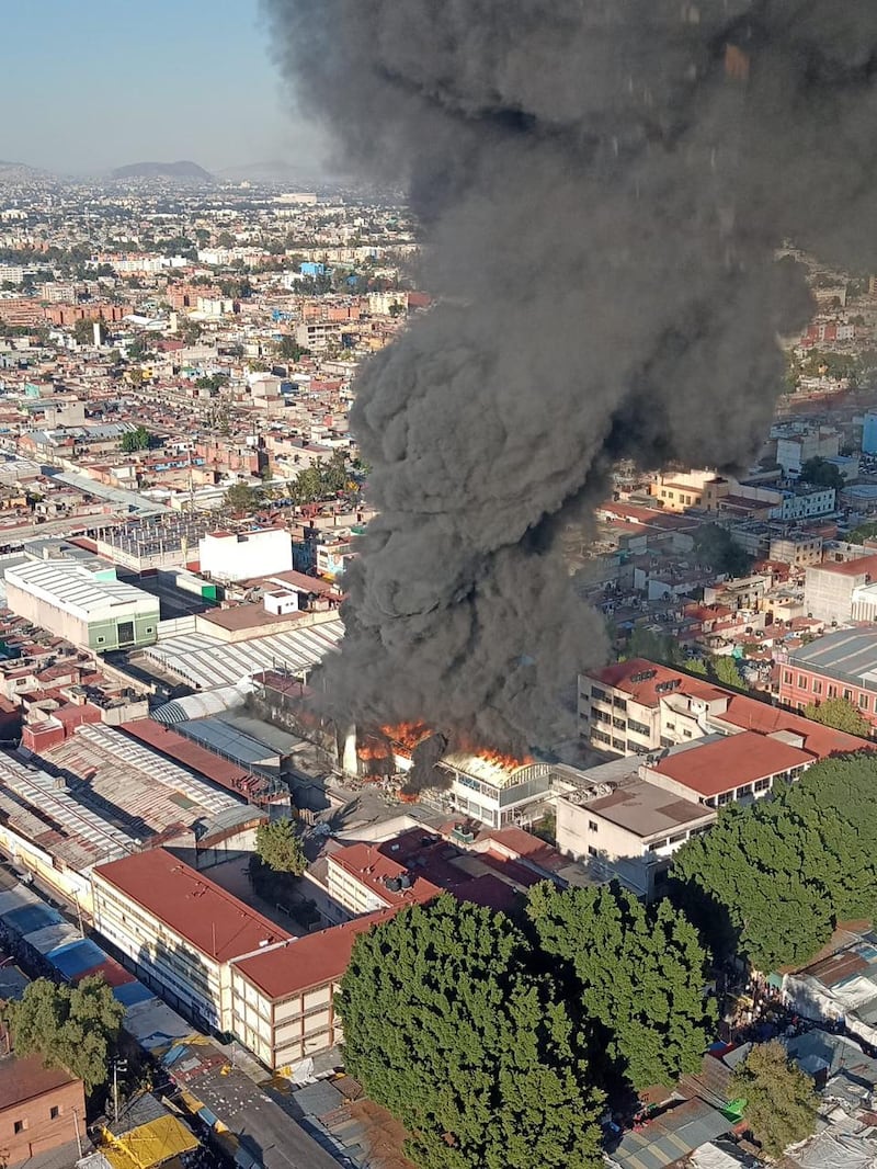 Incendio Cuauhtémoc