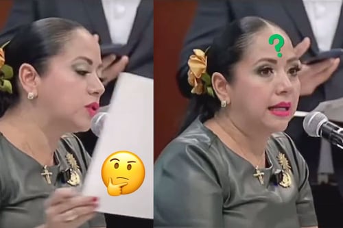 ¿No sabe leer? Senadora Juanita Guerra hace el ridículo al intentar dar discurso en la Cámara Alta