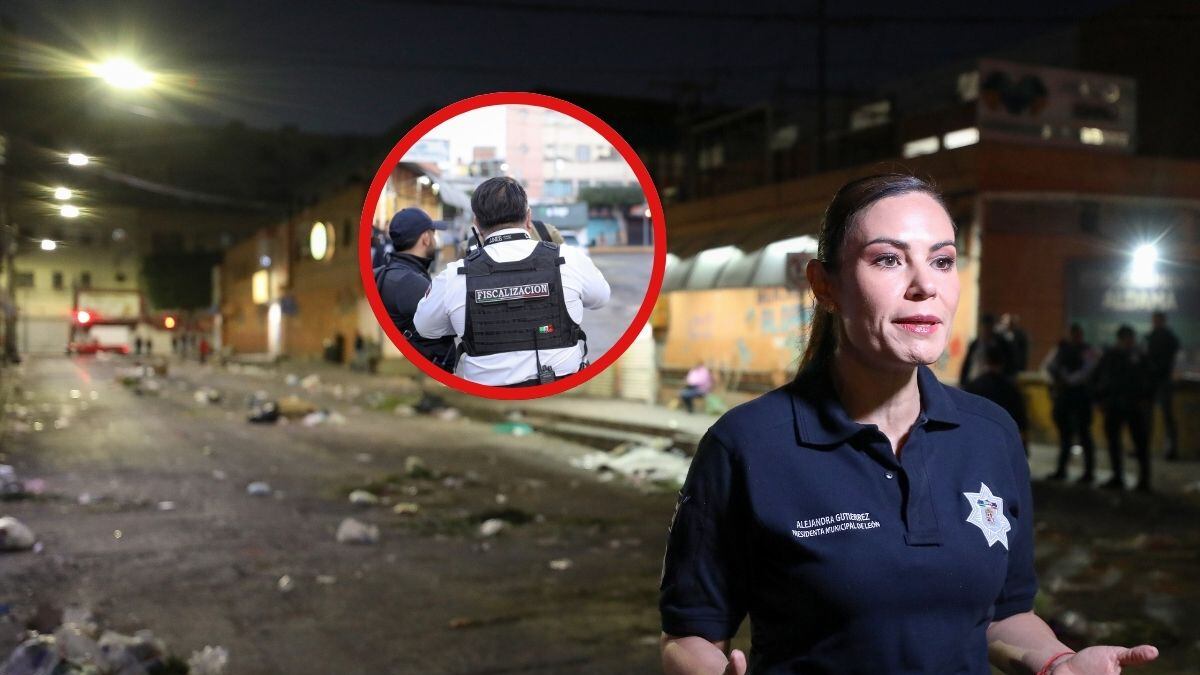 La alcaldesa Alejandra Gutiérrez supervisa el arranque del operativo en Miguel Alemán, acompañado de personal de diversas áreas municipales.