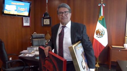 Eduardo Ramírez entra al relevo de Ricardo Monreal en la coordinación de Morena en el Senado.