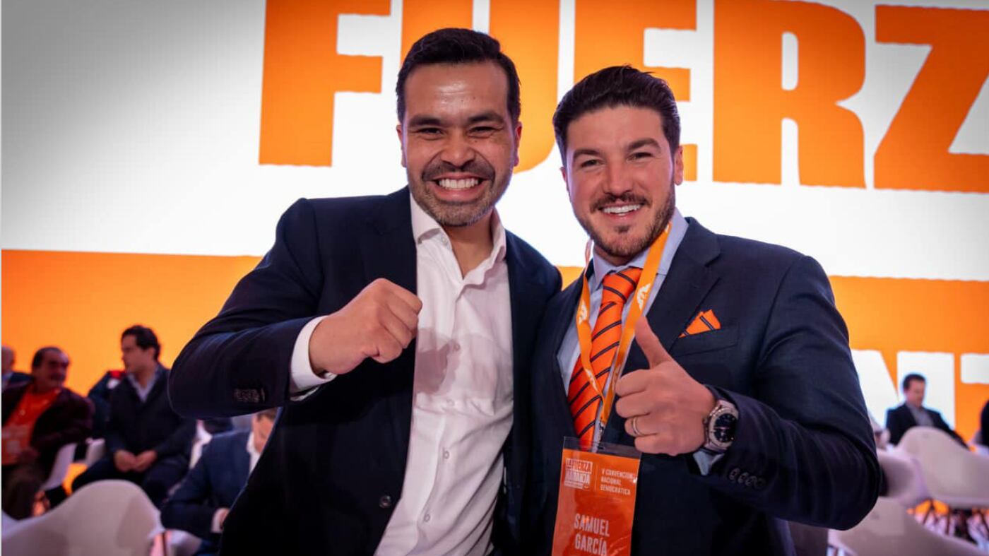 Samuel García y Jorge Álvarez Máynez