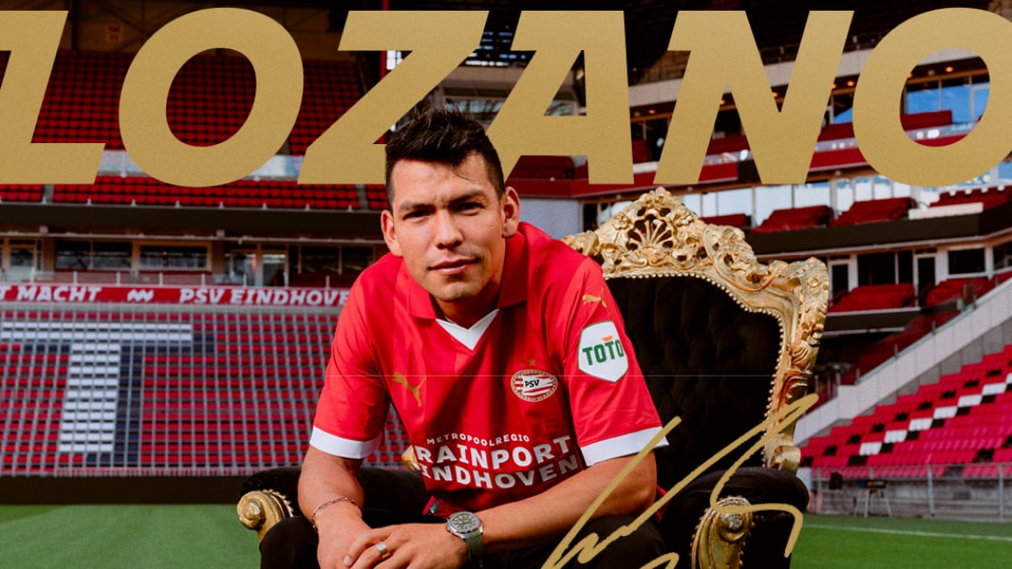 Hirving Lozano vivirá su segunda etapa con el PSV.