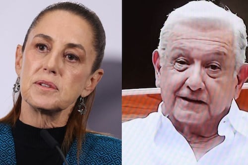 Sheinbaum reacciona al rumor sobre la supuesta hospitalización de AMLO; esto dijo