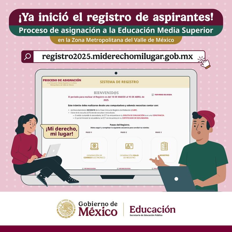 Registro a bachillerato