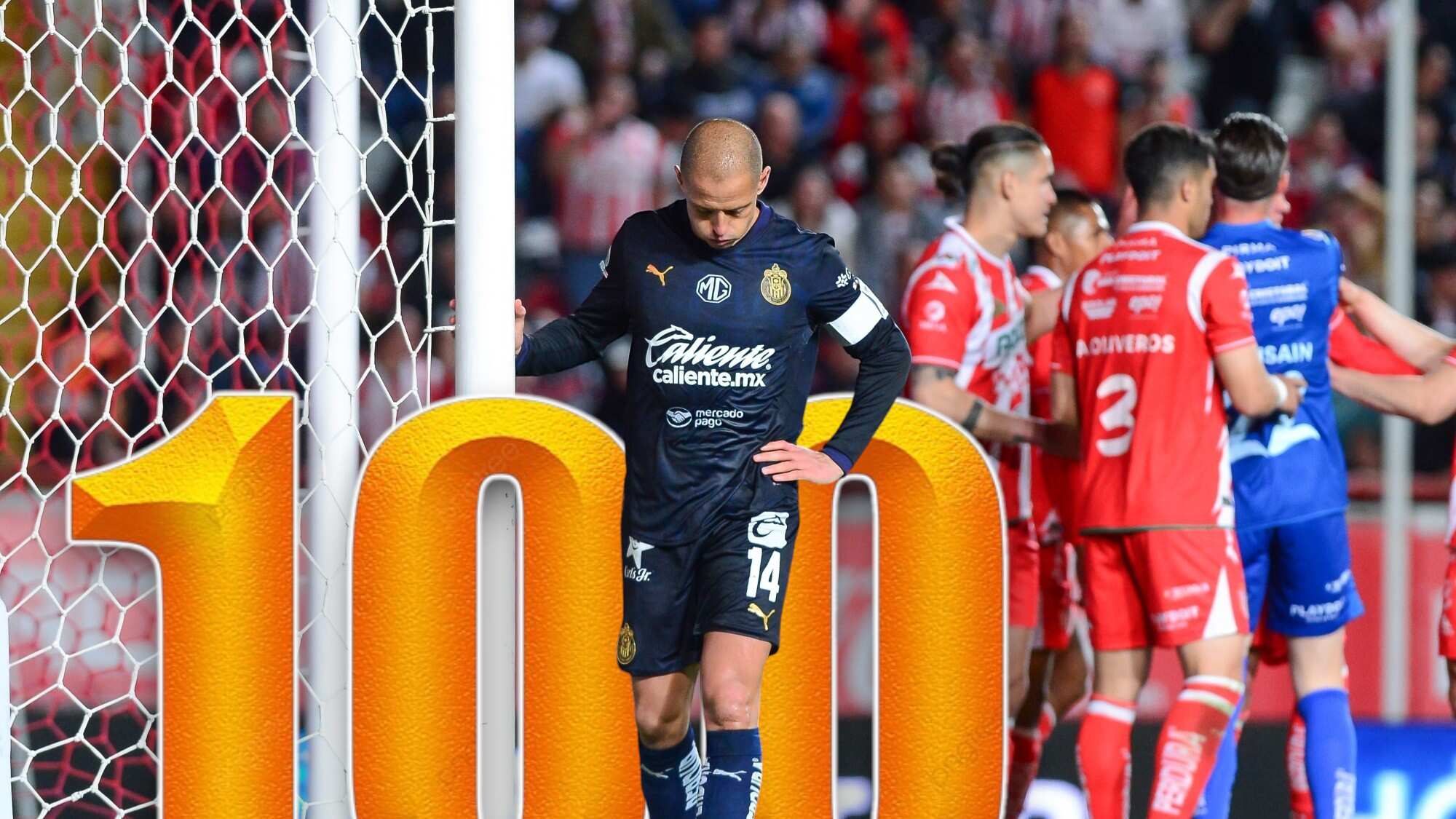 Chicharito 100 partidos con Chivas