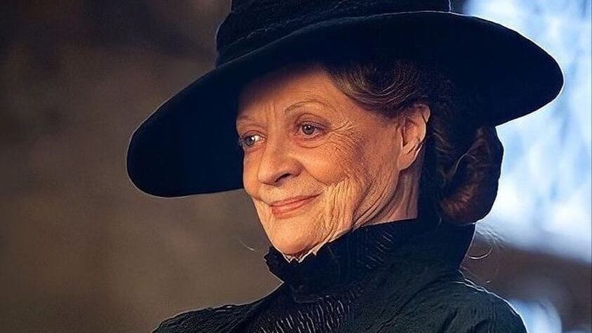Maggie Smith como Minerva Mc Gonagall