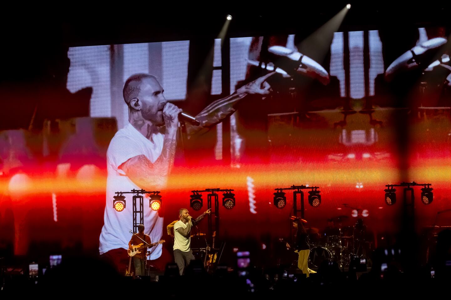 Maroon 5 escribe la primera historia de la Arena Guadalajara ...