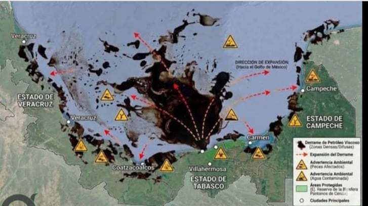 Derrame en el Golfo de México