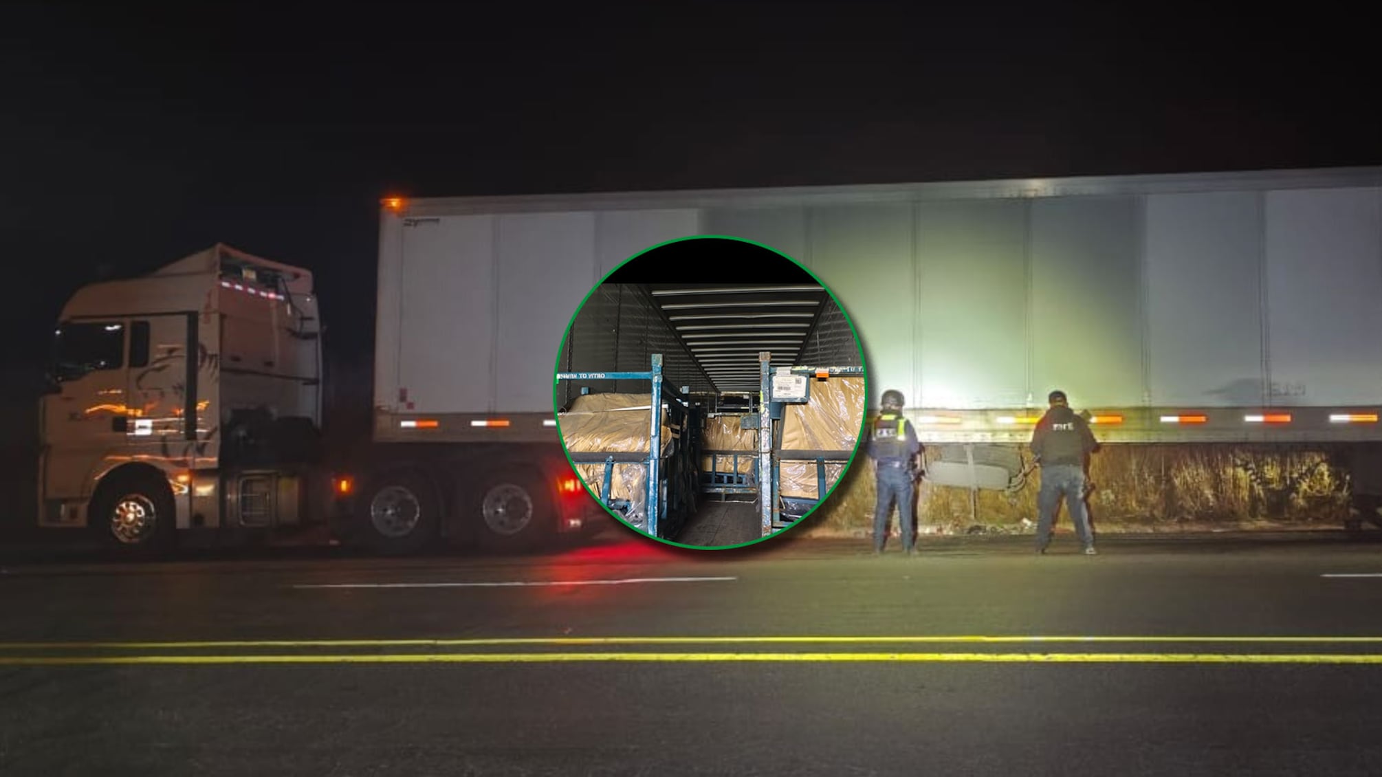 El vehículo y la carga asegurados fueron puestos a disposición de la Fiscalía General de la República (FGR), con sede en la ciudad de Guanajuato, para el seguimiento legal correspondiente.