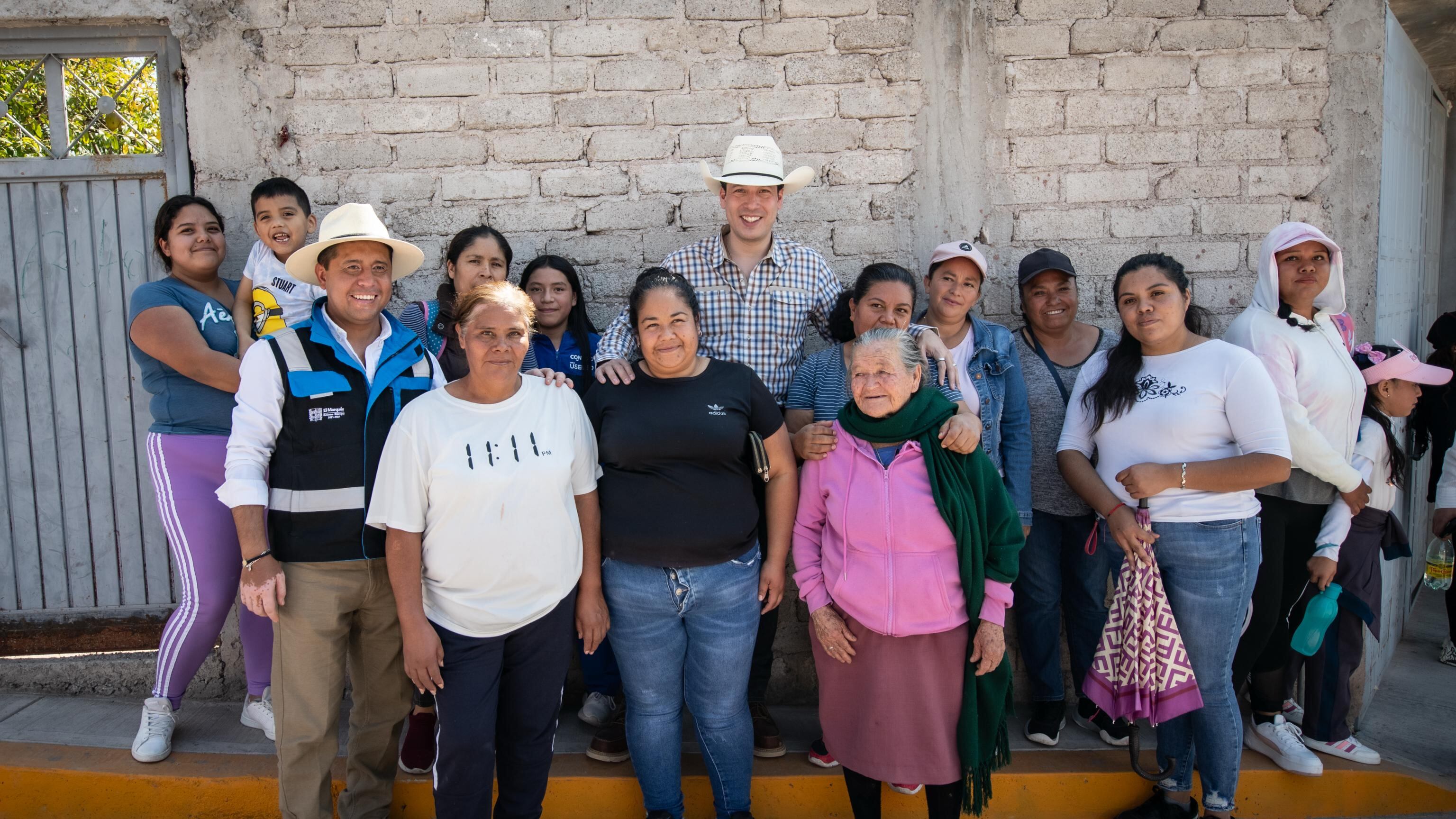 Obras de urbanización en El Marqués