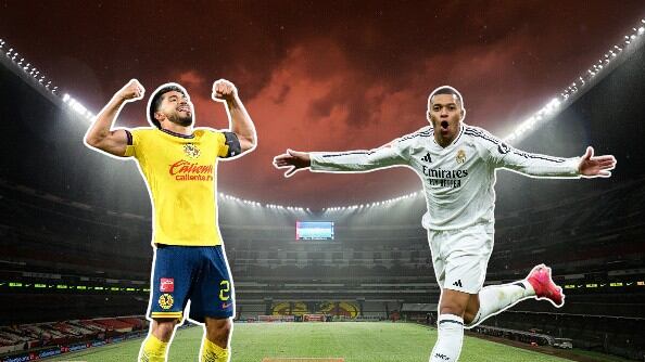 América vs. Real Madrid en el Estadio Azteca
