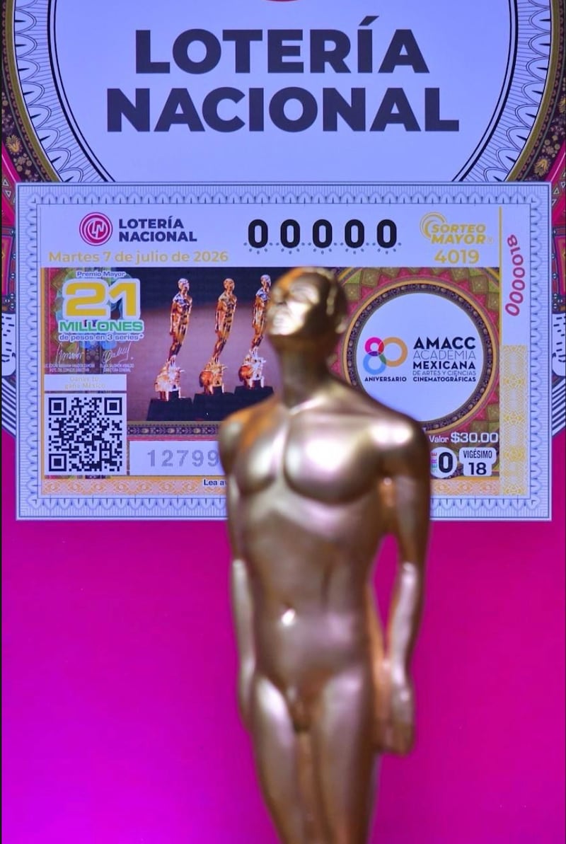 Lotería Nacional 80 aniversario AMACC