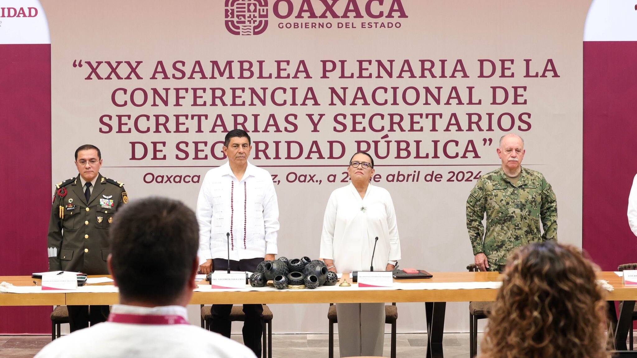 Analizan y refuerzan en Oaxaca estrategia de seguridad nacional