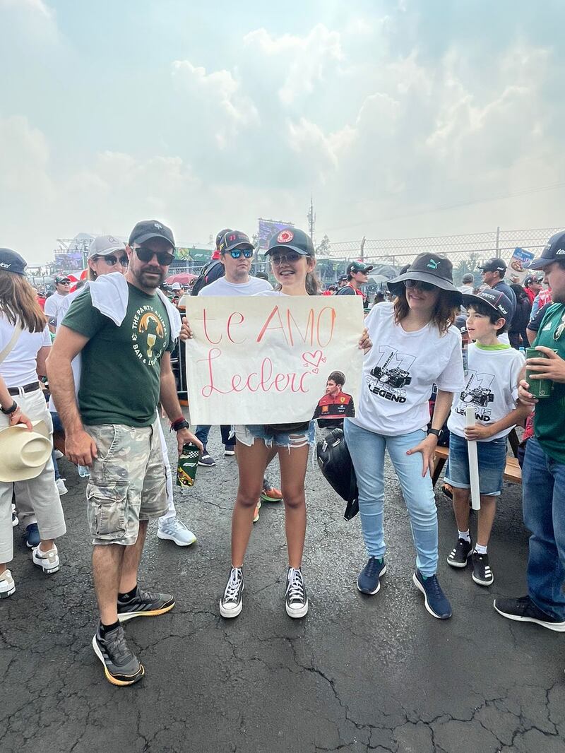 La afición se hace sentir en el GP de México
