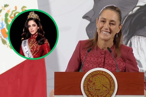 Sheinbaum niega intervención del Gobierno en la victoria de Fátima Bosch en Miss Universo 2025