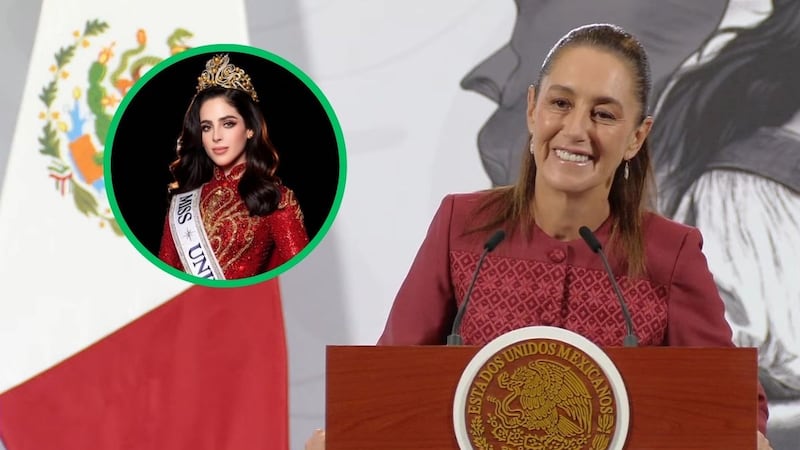 Sheinbaum niega intervención del Gobierno en la victoria de Fátima Bosch en Miss Universo 2025