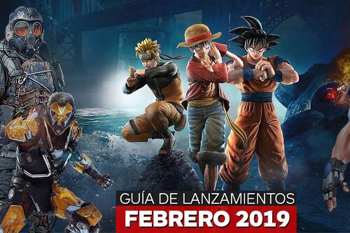 ¡Atención gamers! Aquí está la guía de lanzamientos febrero 2019