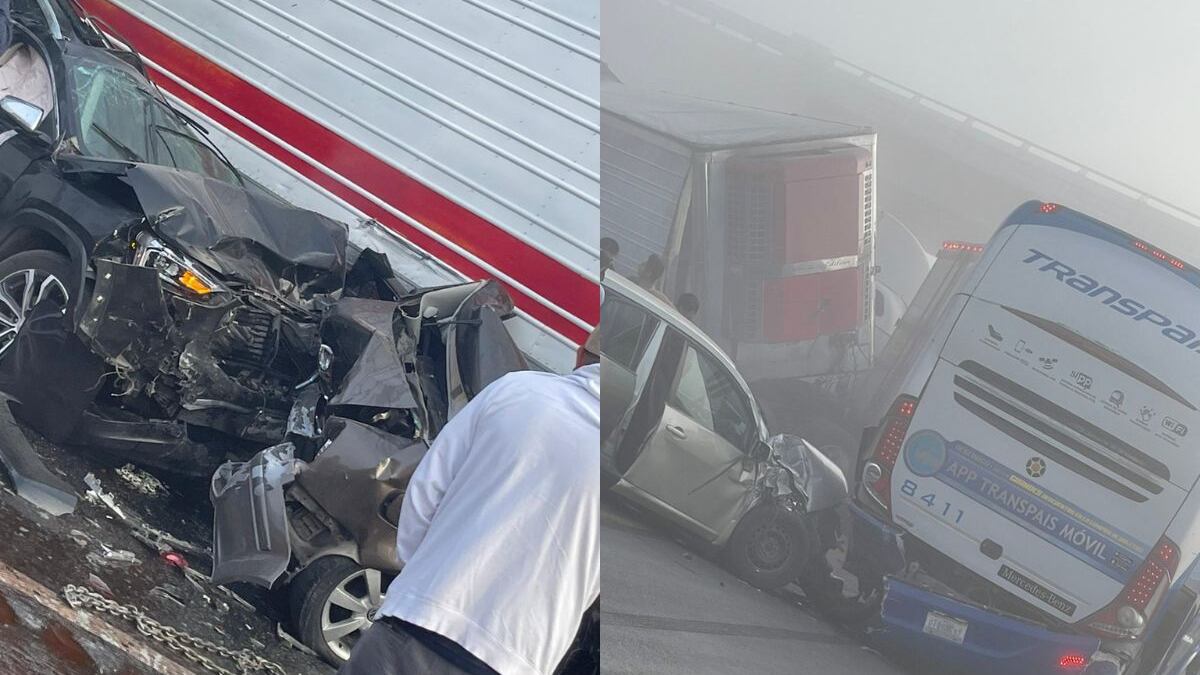 Accidente en carretra San Luis Potosí-Matehuala deja un muerto y 7 heridos.