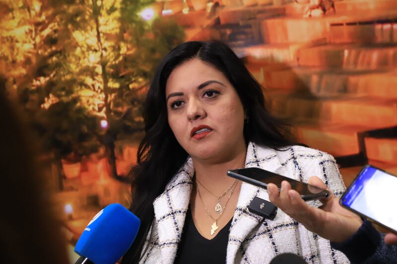 Itzel Castillo, legisladora panista, invitó a la mesa de trabajo.