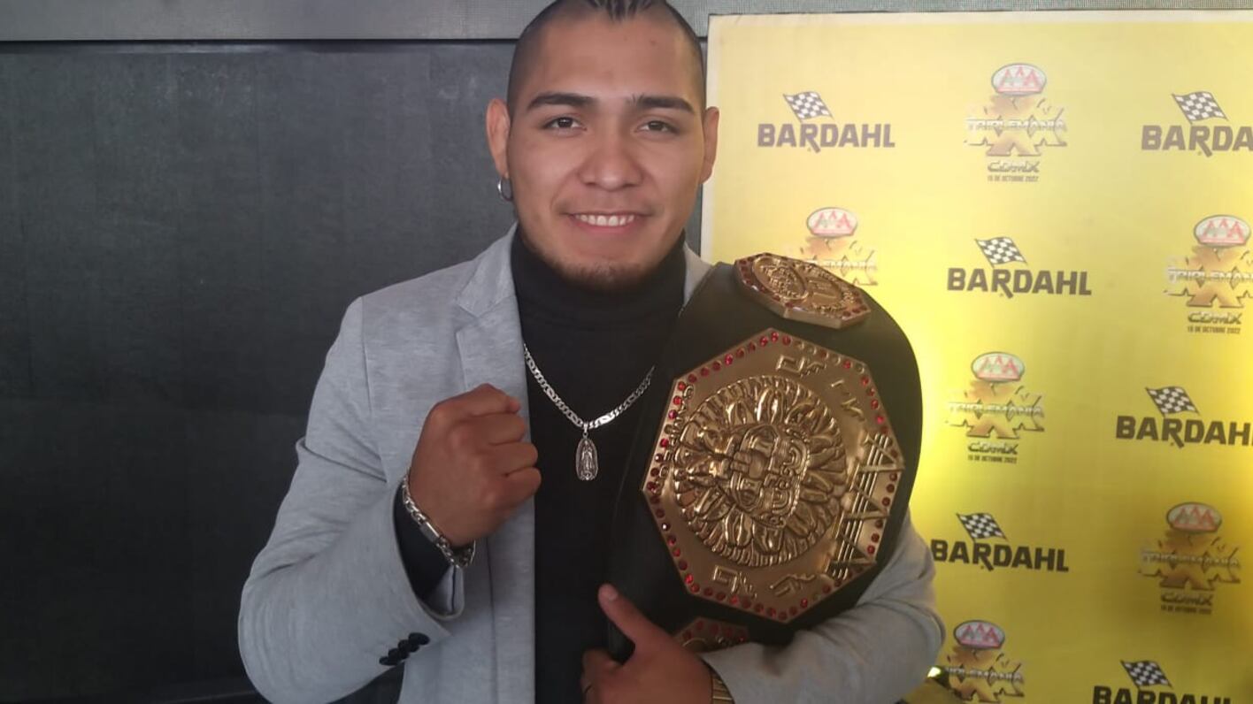Hijo del Vikingo está a la espera de conocer a su rival de Triplemanía 30