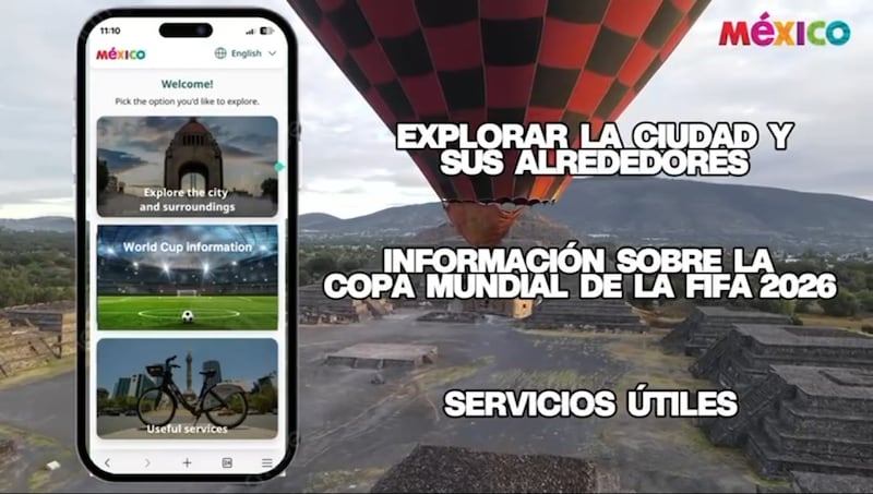App del Mundial tendrá tres apartados.