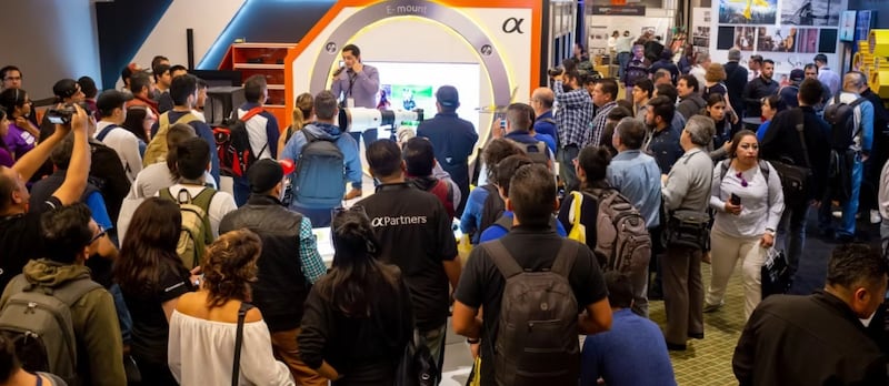 Un evento único para fotógrafos, videógrafos y creadores de contenido con workshops, conferencias y un área expo con más de 50 marcas.