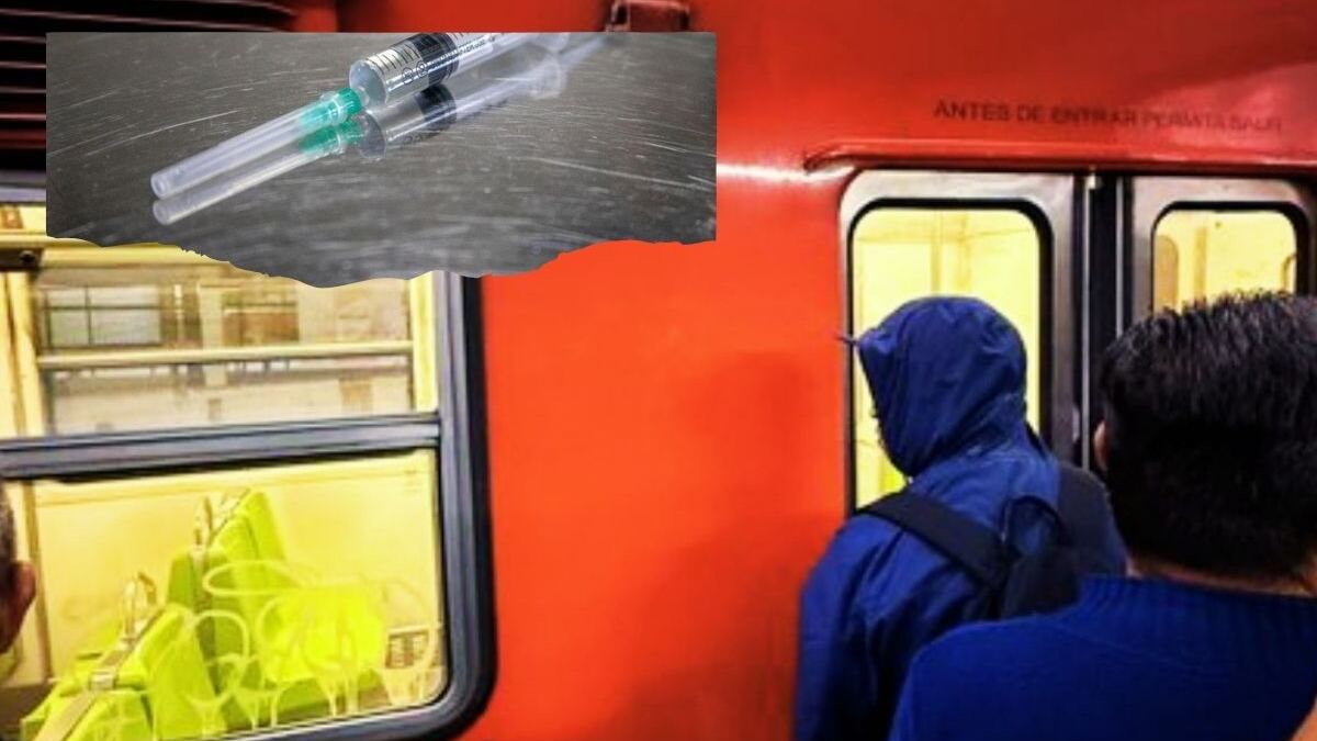 Pinchazo en el Metro.