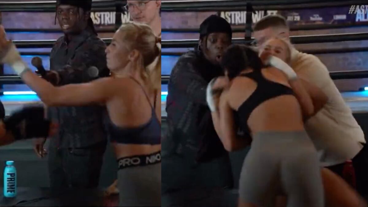 Astrid Wett y Alexia Grace