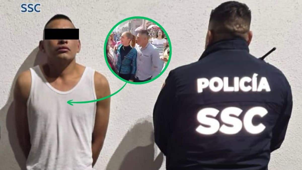 Hombre que acosó a Sheinbaum también atacó a otras mujeres en el Zócalo de CDMX
