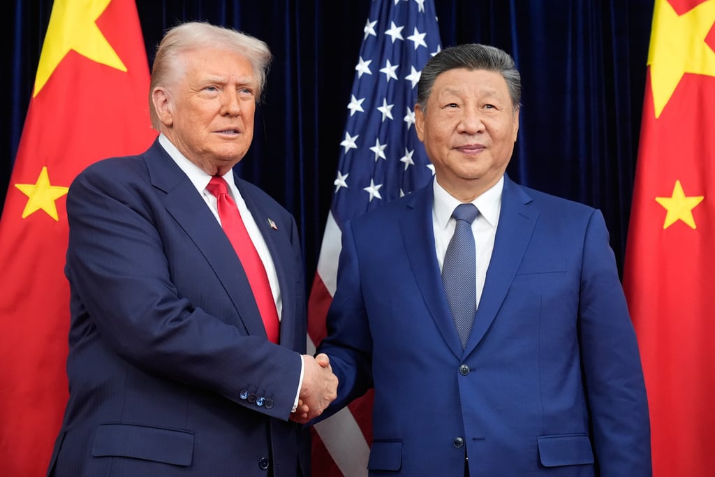 Así recibe Han Zheng a Trump en China tras aterrizar en Pekín