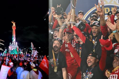 Diablos Rojos conquista histórico bicampeonato en la LMB: Afición lo celebra en el Ángel