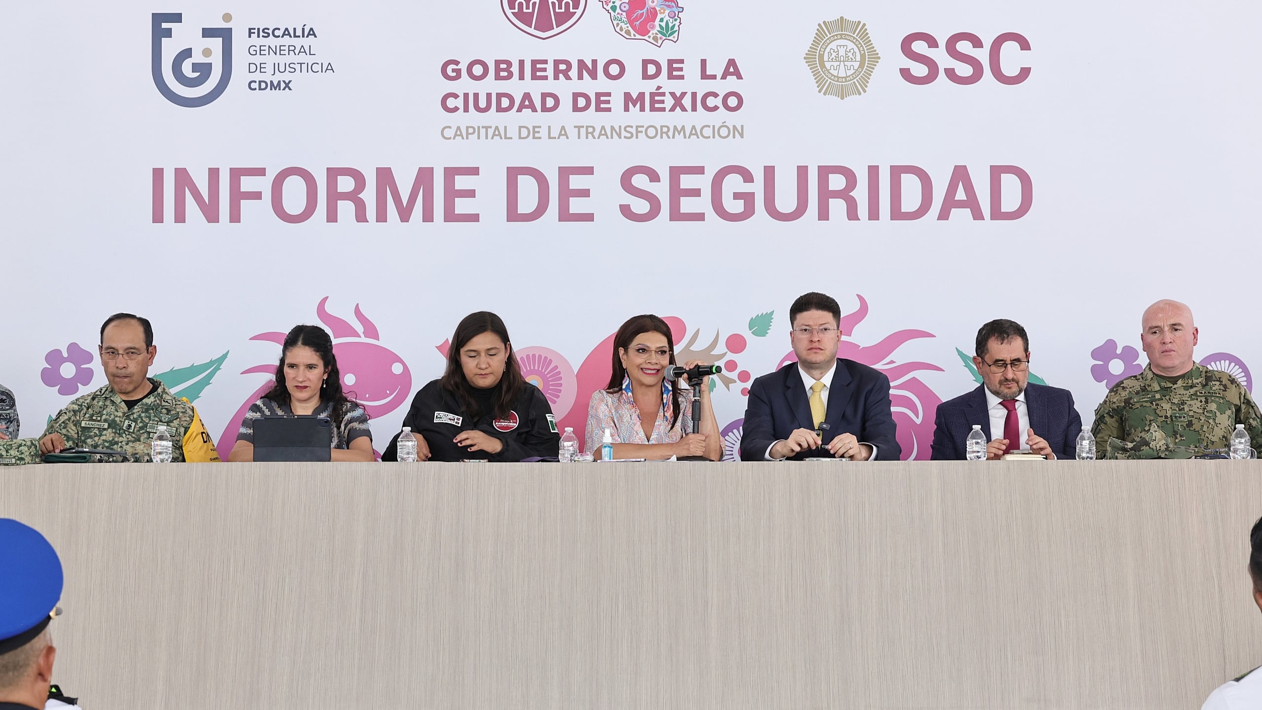 El robo de vehículo, con y sin violencia, presentó una reducción de 62% comparado con 2019, y los delitos de alto impacto disminuyeron 7% de enero abril de 2026