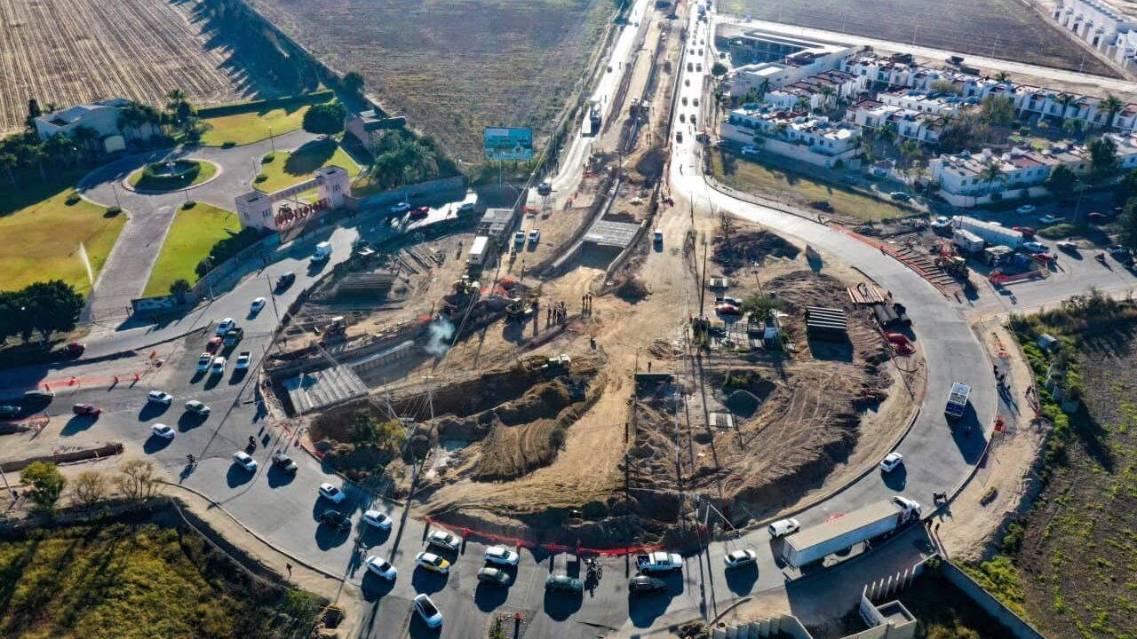 Avanzan las obras viales.