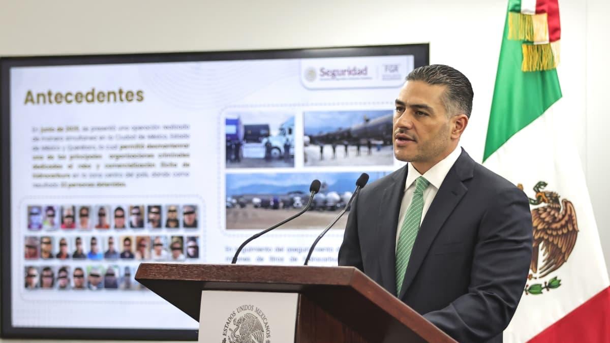 Desmantelan red de huachicol y lavado con operaciones en Querétaro