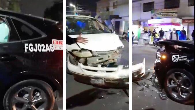 Agente de la PDI chocó en presunto estado de ebriedad.