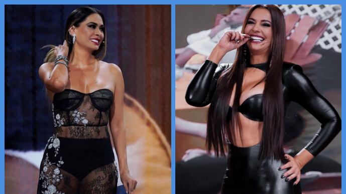 Galilea Montijo y Cecilia Galiano en medio de las polémicas por los outfits que presentan en cada gala de nominación y expulsión.