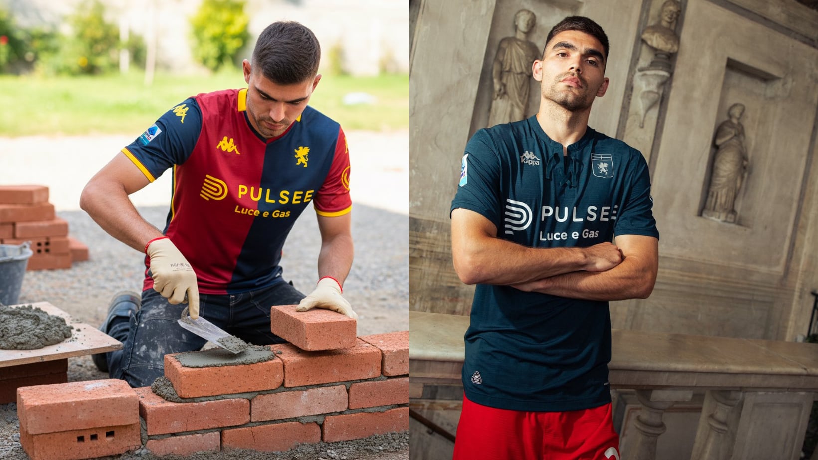 Genoa puso a construir un muro a Johan Vásquez.