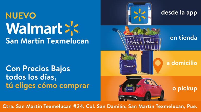 Walmart Ubicaciones, Walmart San Martin Texmelucan, Walmart Puebla