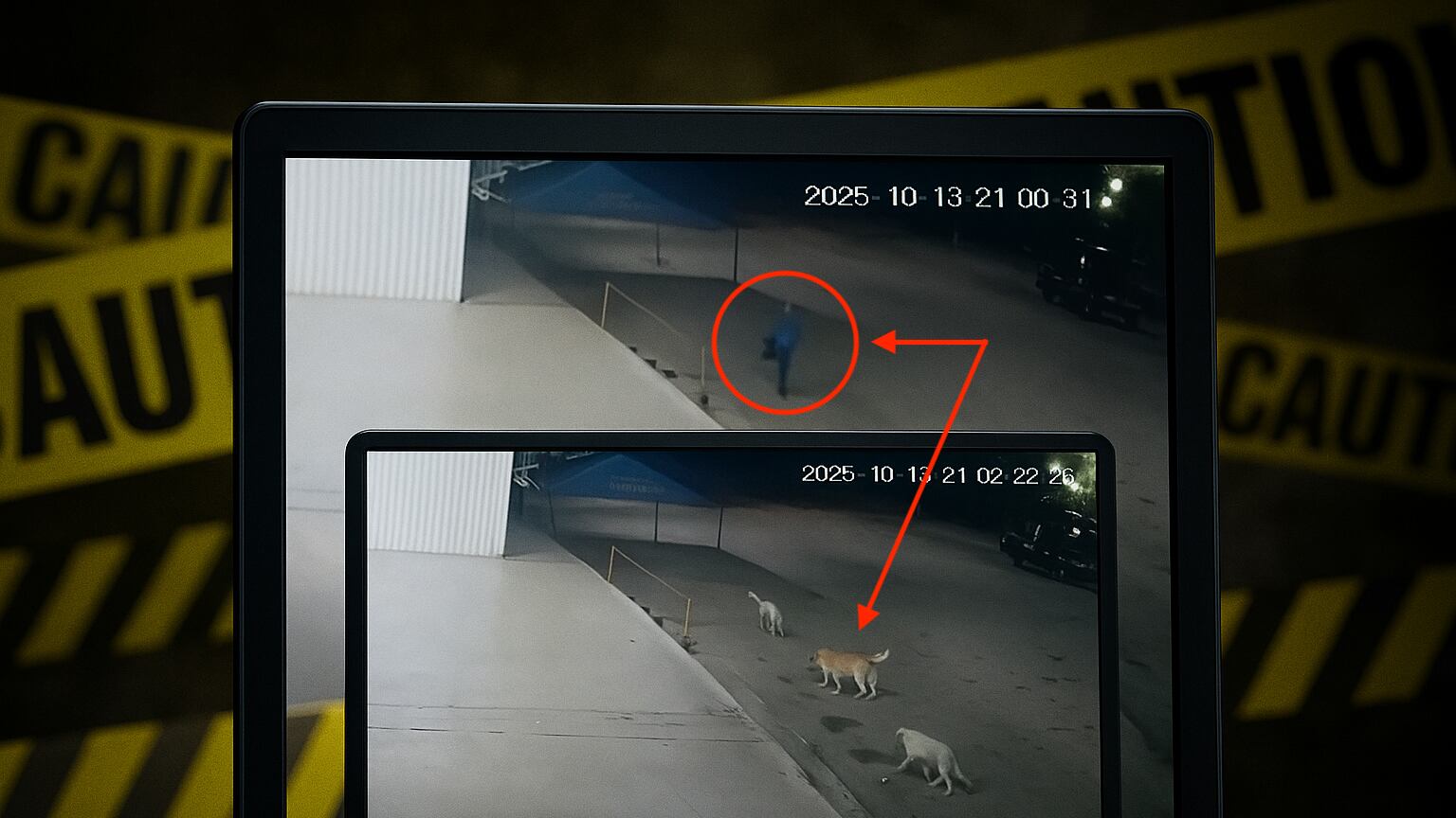 El detenido sería foráneo y fue captado en video arrojando comida envenenada.