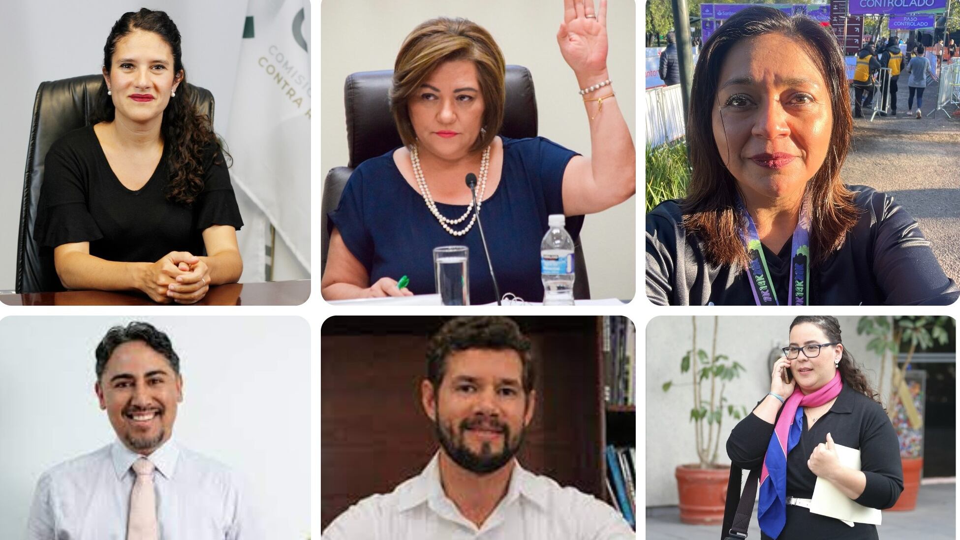 Candidatos a consejeros del INE