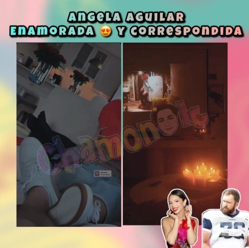 Ángela Aguilar habría celebrado el 14 de febrero con Josh Ball