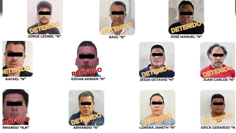Detenidos Miltón Morales