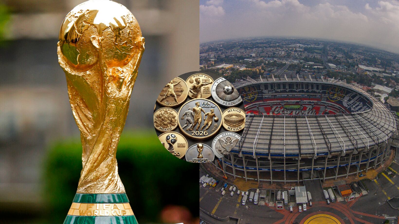 México apunta a tener monedas conmemorativas para el Mundial 2026.