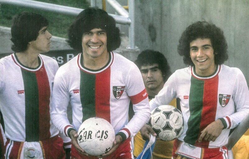 Leonardo Cuellar y Hugo Sánchez