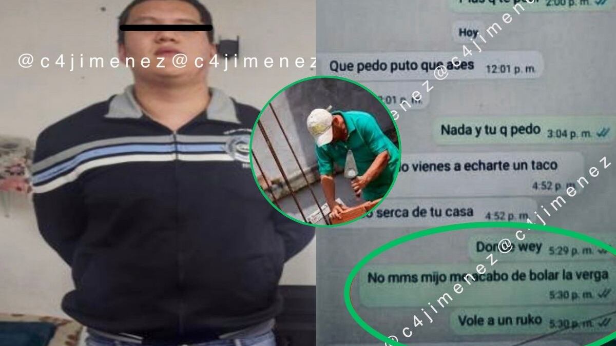 "Me volé a un ruko”, Biron confiesa asesinato de abañil por mensaje de WhatsApp